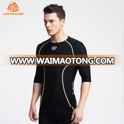 Hot sale men rash guard ,custom compression tights men